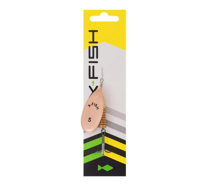 Блешня X-Fish Stark №5 14g Copper 19170583 фото