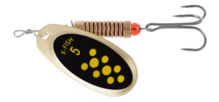 Блесна X-Fish Spike №5 14.5g Gold black lime 19170636 фото