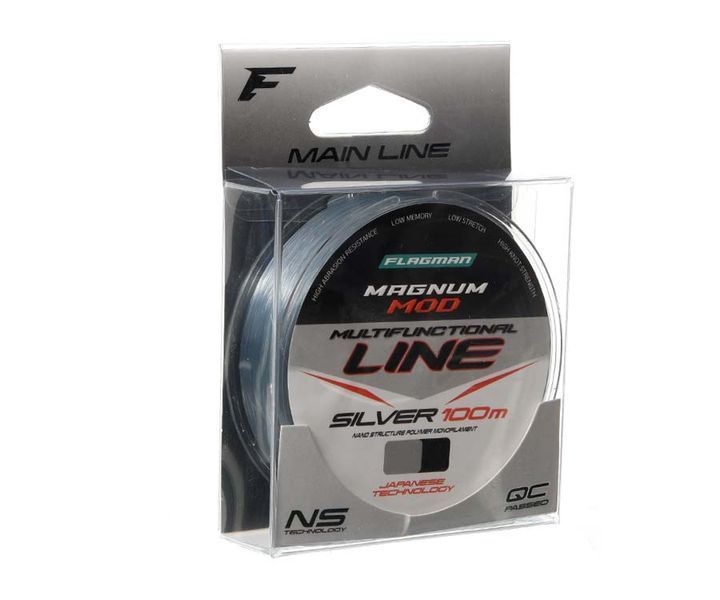 Жилка Flagman Magnum Mod Main Line Silver 100м 0.50мм MMLS10050 фото