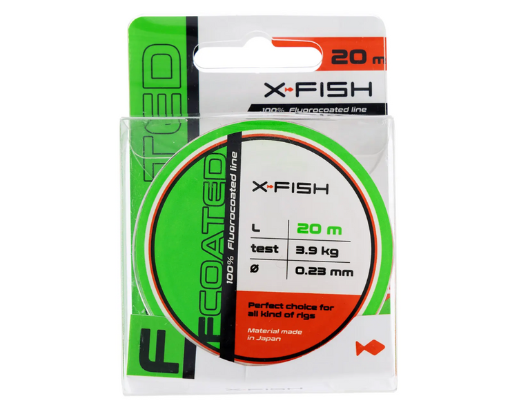 Флюорокарбон X-Fish FCoated 10m 0.23mm 3.9kg 19170125 фото