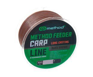 Леска Carp Pro Method+ Method Feeder Carp Dark Brown 300м 0.40мм CP4730-040 фото
