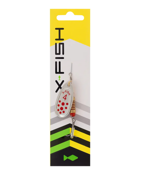 Блешня X-Fish Spike №4 9.5g Silver RD 19170620 фото