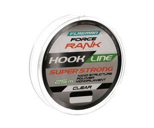 Леска Flagman Force Rank Hook Length Clear 25м 0.25мм FRHL25025 фото