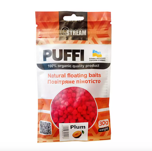 Повітряне пінотісто G.Stream Puffi Grizzly Baits слива mini 30g 116147 фото