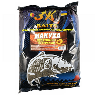 Макуха смажена подрібнена (натуральна), 1000г 3к05100 фото