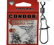 Застібка американка з вертлюгом Condor CR43004 #10 7кг. (уп. 10шт.), CR43004_10 CR43004_10 фото 1