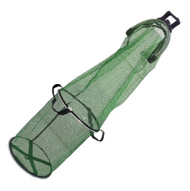 Садок AFEIMA круглий прогумований з ручкою CA-130 (D40см) 1.3м. 10795 фото