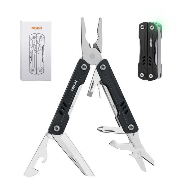 Мультитул NexTool Mini Sailor Pliers S11 черный NE20156C фото