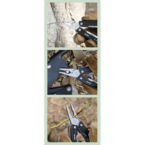 Мультитул NexTool Mini Sailor Pliers S11 черный NE20156C фото