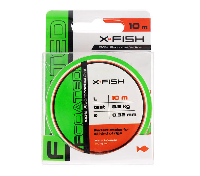 Флюорокарбон X-Fish FCoated 10m 0.32mm 8.3kg 19170129 фото