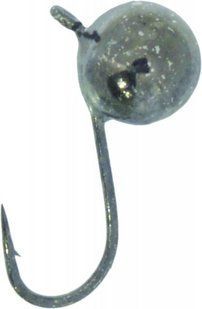 Мормишка вольфрамова Fishing ROI Куля з вушком 2,5mm black nickle 400-28-25-B фото