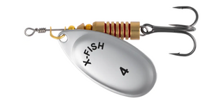 Блесна X-Fish Stark №4 9.5g Silver 19170572 фото