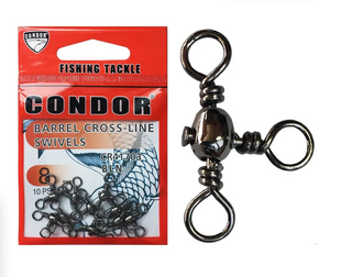 Тройной вертлюжок Condor Fishing CR41703 #5 28кг 10шт, CR41703_5 CR41703_5 фото