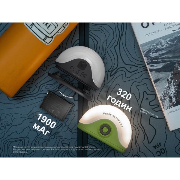 Фонарь кемпинговый Fenix ​​CL20R V.2.0, черный CL20RV20BLK фото