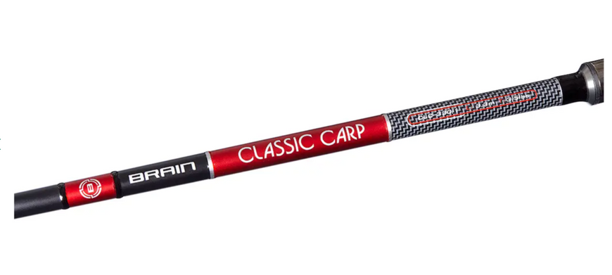 Коропове вудилище Brain Classic Carp 4.20 м 5 lbs 3 секції 1858.44.55 фото