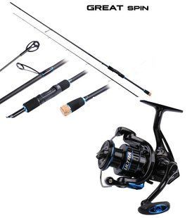 Спиннинговый набор FR №2 (Fishing ROI GREAT 2,40 м 3-20 г + FR ULTRA 2+1BB 3000) 323334 фото