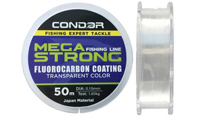 Леска Condor Megastrong Fluorocarbon Coating 50м. 0.28мм. 12.5кг. MF_50_028 фото