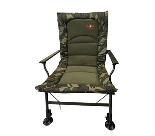 Рыболовное кресло, Кресло карповое Full Comfort Boilie Armchair Camou/Fleece CZ3541 фото