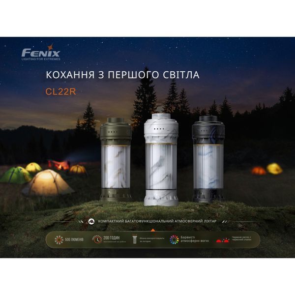Фонарь кемпинговый Fenix ​​CL22R, белый CL22RWH фото