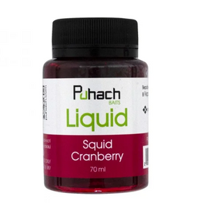 Puhach Baits Liquid 70 ml &ndash; Squid Cranberry (Кальмар/Журавлина) PUL70SC фото