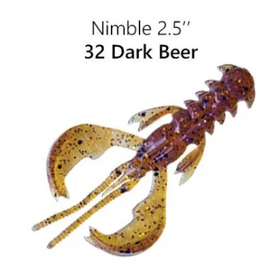 Силикон Crazy Fish Nimble 2.5" 44-65-32-6 кальмар 44-65-32-6 фото