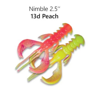 Силикон Crazy Fish Nimble 2.5" 44-65-13d-6 кальмар 44-65-13d-6 фото