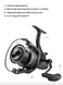 Котушка Brain Classic Carp Baitrunner 4000 4+1BB 18584533 фото 6