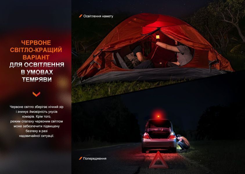Ліхтар кемпінговий Fenix CL26R Pro, мармуровий білий CL26RPROWH фото