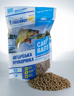 PELLETS, TIGERNUT, Розчинні, 6мм PELLETS-TIGERNUT-Растворимые-6мм-1кг фото