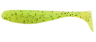 Виброхвост FishUp Wizzle Shad 1.4" #055 Chartreuse/Black (ПОШТУЧНО) fupwizzle1.4-055 фото