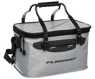 Сумка для рыбы с линейкой Flagman Gray EVA Bag 30л 44x26x22см FGEVA017 фото
