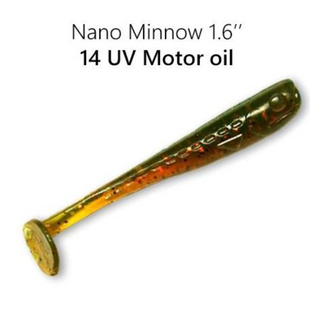Силикон Crazy Fish Nano minnow 1.6" 6-40-14-6 кальмар 6-40-14-6 фото