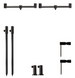 Набір стійок та буз барів World4Carp Stand Kit Universal 2 w209c фото 2