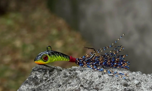 Балансир Jig Tail MIVEX Micron JF-2 18 мм 3,5 гм BER + Swarovski EYE MV-JF2-BER фото