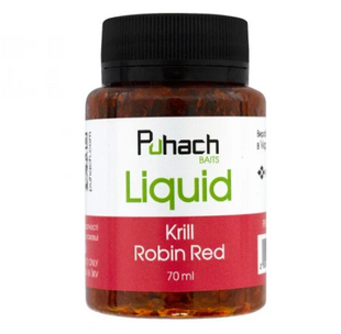 Puhach Baits Liquid 70 ml &ndash; Krill Robin Red PUL70KRR фото