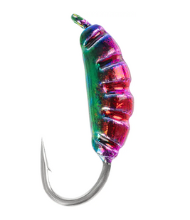 Мормишка вольфрамова Viking Fishing Shrimp 0.91g 9mm Rainbow (1шт) 19190668 фото