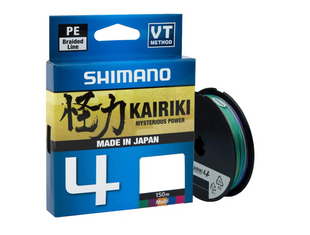 Шнур Shimano Kairiki 4 PE (Multi Colour) 150м 0.10мм 6.8кг 3200807001 фото