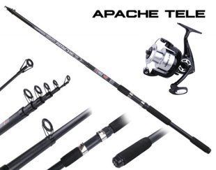 Набір фідерний FR №1 (Fishing ROI Veris FR 3+1 5000 + APACHE Tele Rod 3906 150 г) 1213141 фото