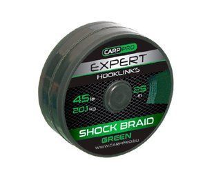 Шок-лидер Carp Pro Shock Braid 45 lb 25 м CP3625-045 фото