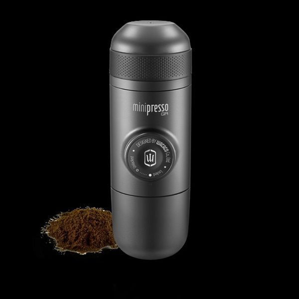 Портативная эспрессо-кофеварка Wacaco Minipresso GR, механическая, для молотого кофе WMINIGR фото