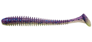 Силикон Keitech Swing&nbsp;Impact&nbsp;4" PAL#06&nbsp;Violet&nbsp;Lime&nbsp;Berry 15510688 фото