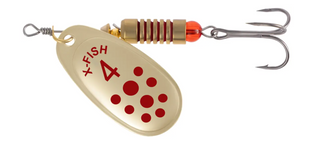 Блесна X-Fish Spike №4 9.5g Gold RD 19170625 фото