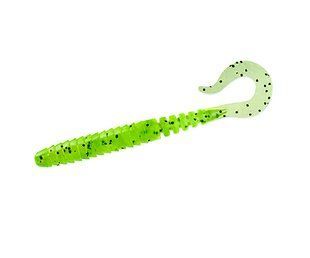 Твистер Fishup Vipo 2" #055 Chartreuse/Black (ПОШТУЧНО) 10061116 фото