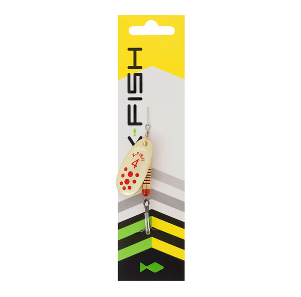 Блесна X-Fish Spike №4 9.5g Gold RD 19170625 фото