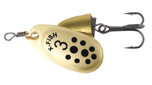 Блесна X-Fish Wolf №3 7g Gold 1917.05.41		 фото