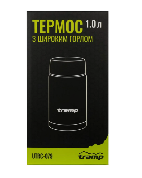 Термос Tramp з широким горлом 1,0л UTRC-079 UTRC-079 фото