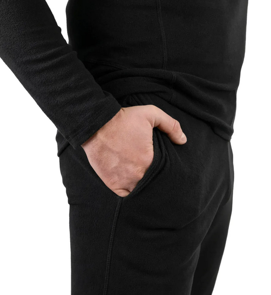 Термобелье мужское Tribe Microfleece (футболка+штаны) T-KA-0015-black, T-KA-0015-black-L T-KA-0015-black-L фото