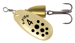 Блесна X-Fish Wolf №4 10g Gold 1917.05.42		 фото