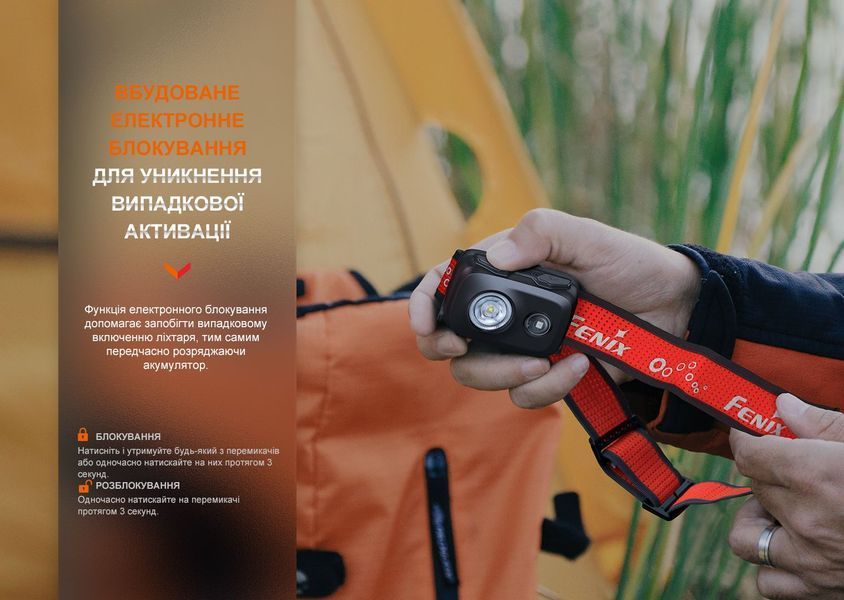 Ліхтар налобний Fenix HL16 AAA рожевий HL16AAApink фото