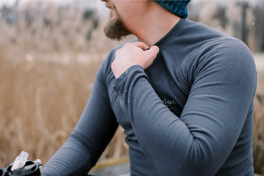 Термобілизна чоловіча Tribe Microfleece (футболка+штани) T-KA-0015-grey, T-KA-0015-grey-XL T-KA-0015-grey-XL фото